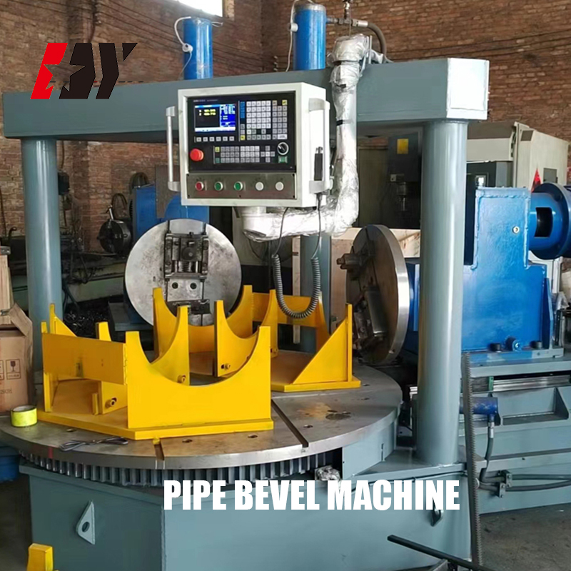Fully Automatic Pipe Beveling Tool Elbow Chamfering Machine